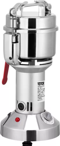 merkloos Grinder Electric Grain Mill 300g Grinding Machine 1900W Multifunctional Kitchen Grinder Flour Powder Machine Timing Dry Mill (6097712638601)