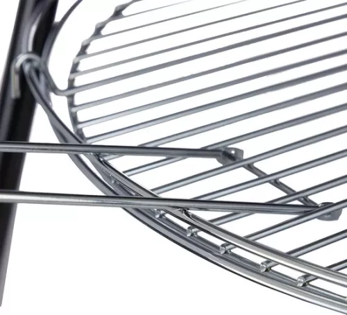 merkloos Tripod barbecue with grill and chains - Height adjustable - HxD: 151 x 100 cm - Black-silver Barbecue (6151000329371)