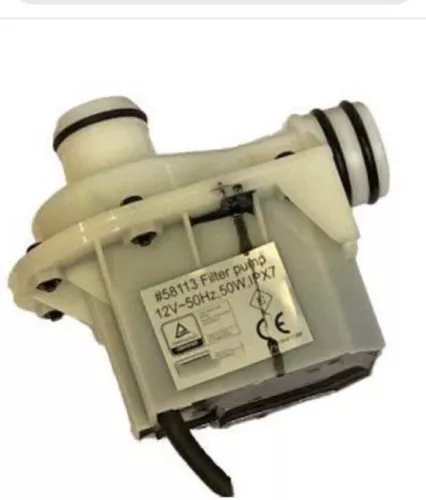 merkloos Lay Z Spa SaluSpa Coleman Water Pump Seal Conversion Kit with Impeller P4071 58113 E02 - Running Wheel, O-ring, Ceramic Shaft, Stainless Steel Shaft - Black (8785300106103)