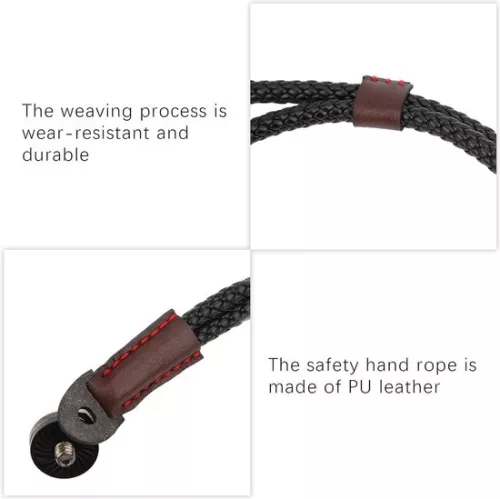 merkloos Wrist Strap for ONE X2 Camera - PU Leather Wristband for Safety - Camera Lanyard Accessories (6152321567510)
