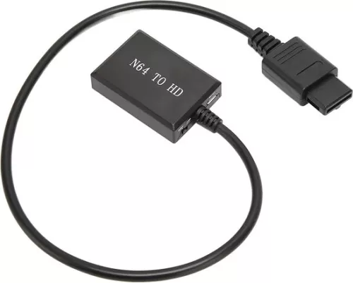 merkloos N64 HDMI Converter Adapter Cable for SNES - HD Link Cable for N64 - Convert Video Signal to HDMI - Supports PAL NTSC . (6152349389323)