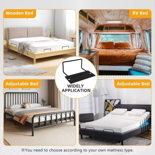 unbranded Mattress retaining rods - Prevents slipping - 4 pieces - Anti-slip (9505798759877)