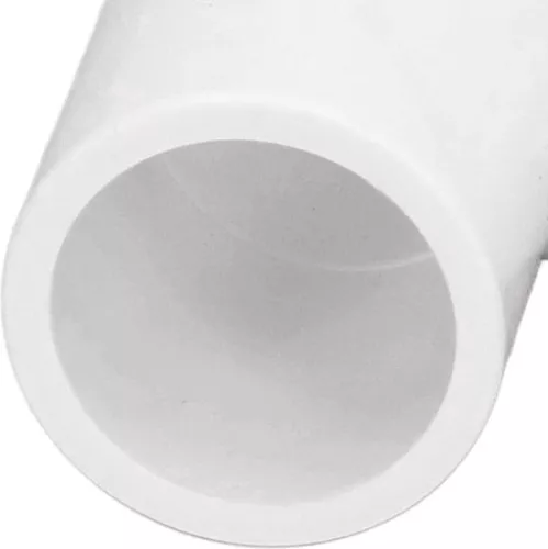 merkloos 10PCS 3 Way PVC Plastic Right Angle Tee - 20mm Inner Diameter - White - Pipeline Accessories . (8785310168047)