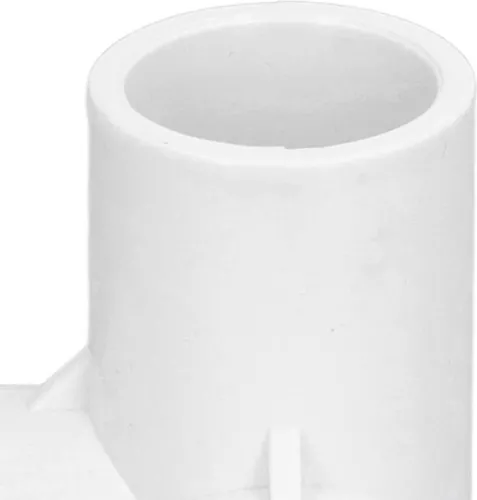 merkloos 10PCS 3 Way PVC Plastic Right Angle Tee - 20mm Inner Diameter - White - Pipeline Accessories . (8785310168047)