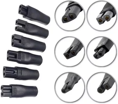 merkloos 5V USB C Power Cord for Shaver with 6 Plugs - Universal Charger (6151903458406)