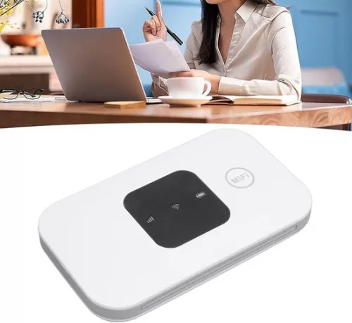 merkloos Portable WiFi Router – 4G Mobile Hotspot – Connect Up to 10 Devices – High Speed 2100mAh USB Powered Travel Mobile WiFi Hotspot – International Use (6152324328385)