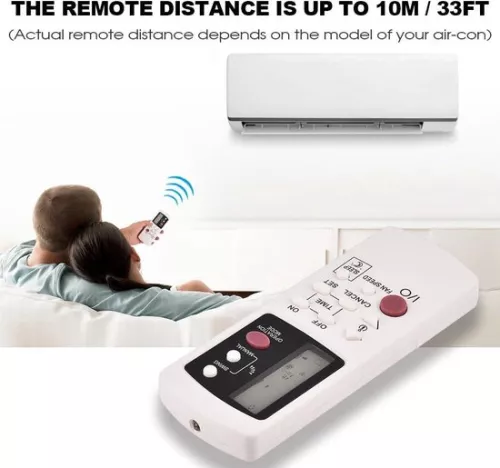 merkloos Replacement Remote Control for Galanz Air Conditioning GZ-1002B-E3 - Replacement for Galanz GZ-1002A-E3 GZ-1002B-E1 - Needed . (8785304991712)
