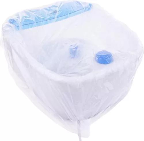 merkloos Foot bath disposable foot bags - pedicure spa podiatry - bathtub foot bath - plastic foot tray - sink foot bag (6152917128125)