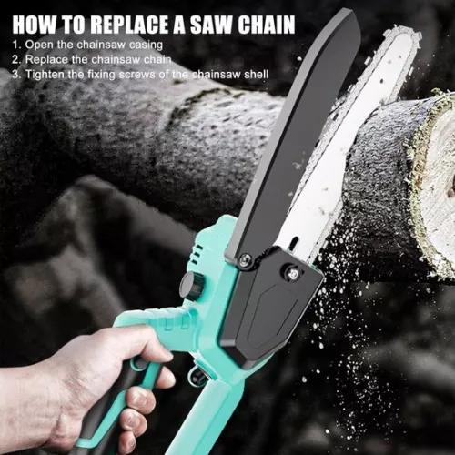 merkloos Saw chain 20 cm 11 mm 33 TG compatible with Einhell ForteXXA 18-20 TH & GC-LC 18-20 Li T - Low-kickback chain - WORX WG349E.9 . (6152356614661)