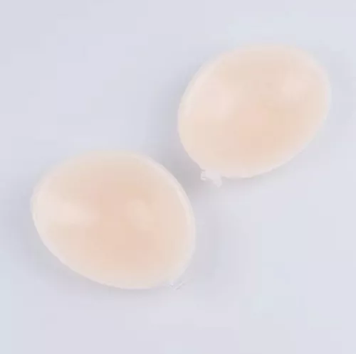 merkloos Silicone Bra - 4x Thick - C-cup - Removable adhesive pads - Push-up silicone breast enlargement pads - For swimwear and bikinis - Comfortable padding - Invisible and washable - Women (8410900115780)