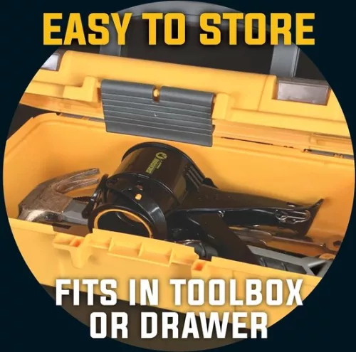 merkloos Anti-Drip Extreme-Duty Caulking Gun - Patented New and Innovative Design - Lightweight ABS Frame - For the Smallest to the Largest Jobs - Professional Use (8785301319779)