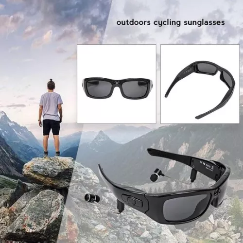 merkloos Sunglasses Camera HD 1080P Video Recorder Wireless Video Sunglasses Polarized Lens - Support Calling Video Music Driving Horse Riding . (6152309217215)