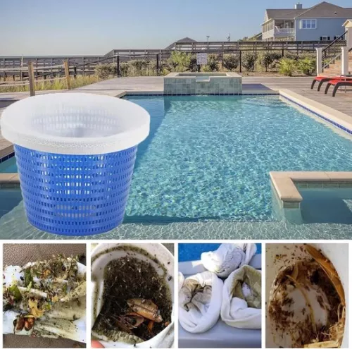 10 pieces swimming pool skimmer socks for fine filtering - reusable filter socks for skimmer nets - filter accessories for Piscine .