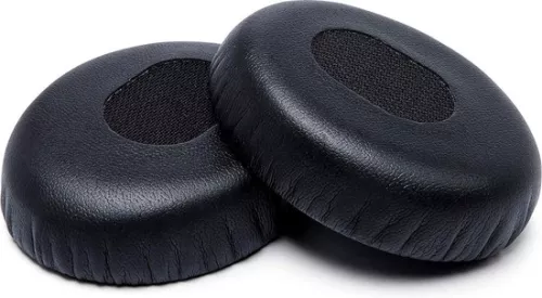 merkloos Replacement Ear Cushions for Bose QuietComfort 3 - Durable Leather - Softer Memory Foam - Extra Thick - Compatible with Bose QC3 On-Ear Headphones - Black (8785304875401)