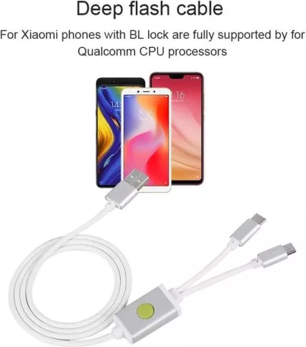 merkloos Deep Flash Cable Cable Edl For White Tpe - 9008 Mode For BL Locks - Phone Repair - Original品. . (8785310320360)