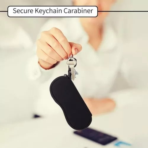 merkloos Glasses case, sunglasses soft case, with belt clip, ultralight neoprene, zipper glasses case, sunglasses bag for stylish portable travel glasses (8410900986533)