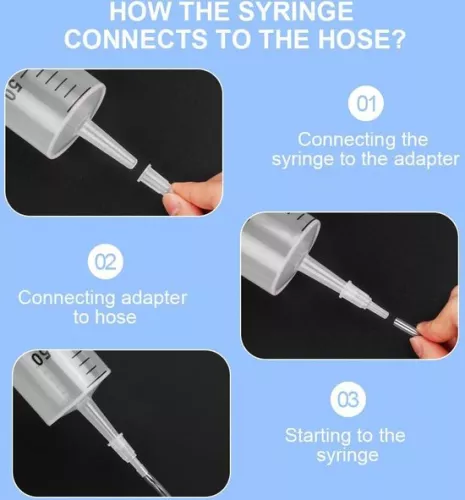 merkloos Liquid Collection Container Plastic Syringes 250 ml Syringe Without Needle Liquid Measuring Syringe With Transparent Catheter Scientific Laboratory Experiment - Refilling Measuring Liquids (No Needle) Liquid Collection Container (9504244831310)