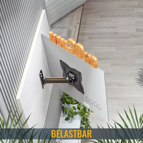 merkloos Swivel wall mount for 30-55 inch TVs up to 30 kg - Universal - VESA 200x200 mm - S1222 (6150850333361)