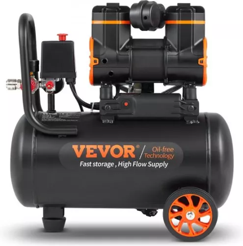 merkloos 900W Silent Compressor Air Compressor, Oil-Free Compressor, 18L, 70dB (6097725110101)