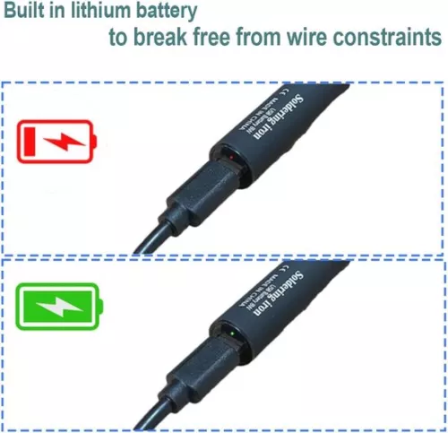 merkloos Cordless Soldering Iron Set with Adjustable Temperature and Accessories (6152602463487)