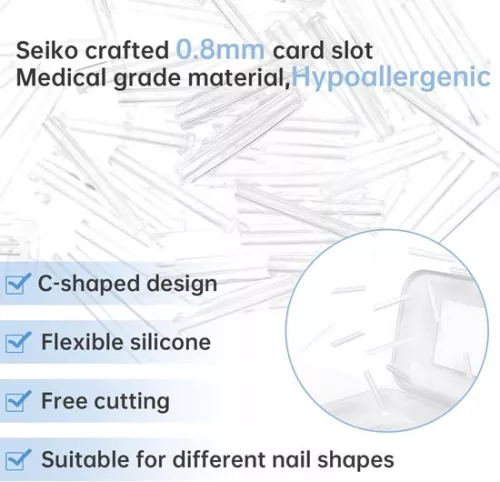 merkloos 40 pieces of ingrown toenail smoothing strips with toenail lifter for correction of ingrown toenails (9509465873675)
