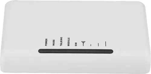 merkloos Analog GSM table telephone wireless terminal GSM module Quadband 850/900/1800/1900 MHz support receiving from telephone landline alarm recording box (EU plug) Gateway. (9501231177833)