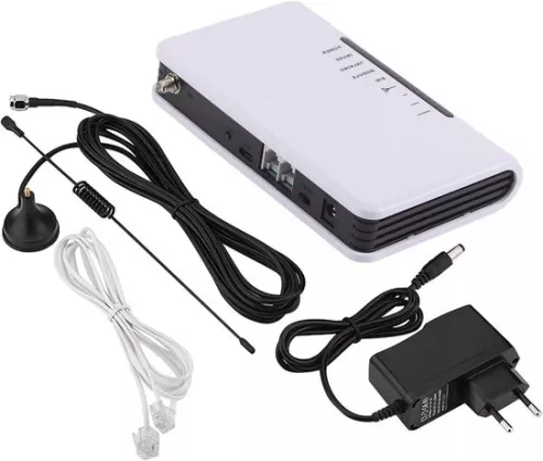 Analog GSM table telephone wireless terminal GSM module Quadband 850/900/1800/1900 MHz support receiving from telephone landline alarm recording box (EU plug) Gateway.