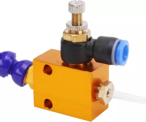 merkloos 2 Pieces Mist Coolant Lubrication Spray System for 8mm Air Line CNC Lathe Milling Drill (8785309345145)