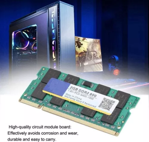 merkloos 8GB DDR2 800MHz SODIMM Laptop Memory - Xiede PC2 6400 - High Speed - Fully Compatible . (8785310320353)