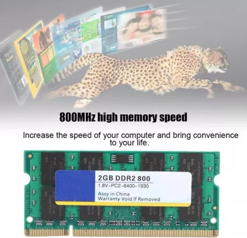merkloos 8GB DDR2 800MHz SODIMM Laptop Memory - Xiede PC2 6400 - High Speed - Fully Compatible . (8785310320353)