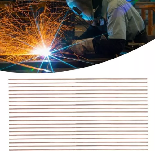 merkloos Copper Brazing Rods Low Temperature - 20-Piece Welding Rod - For Air Conditioning and Refrigerators . (8785310167750)