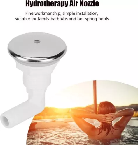 merkloos Air Nozzle Accessory Spa Accessories Bathtub 9Hole Piping Nozzle Nozzles - 60-15 Size - Improved Design . (6151910798717)