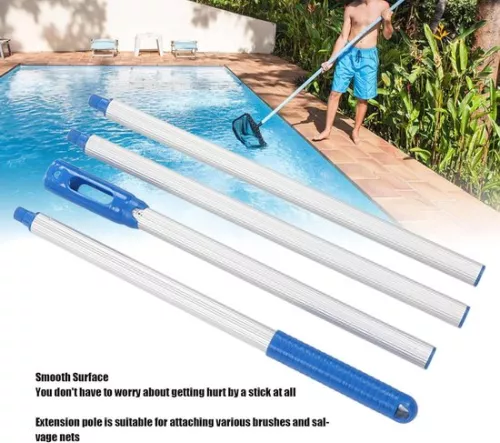 merkloos 16 Meter Aluminum Telescopic Pool Pole - No Deformation - For Skimmer Nets and Vacuum Heads . (8785311290808)