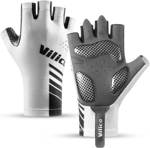 Breathable cycling gloves - XL - suitable for palm circumference 23-25cm - suitable for palm width 9-9.5cm - sports gloves - mountain bike gloves - non-slip and wear-resistant, shock absorbing, sports protection, comfortable and breathable