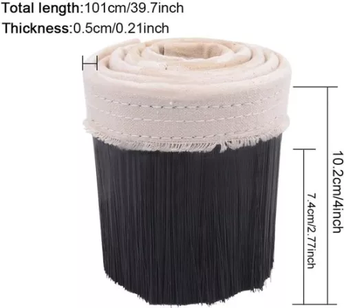 merkloos Durable Dust Brush 100mm - For CNC Router - Dust Cover Part (9502659456821)