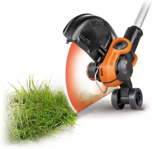 merkloos Cordless grass trimmer 20V - lawn edger - 2-in-1 function - edge trimmer - distance protection wire spool (8785302412097)