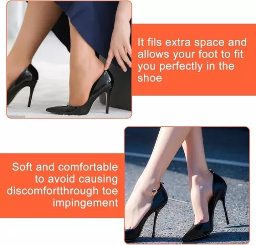 merkloos 3 Pairs of Toe Fillers - Inserts for Oversized Shoes - Adjustable Shoe Pads (8785322927007)