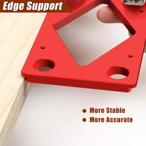 merkloos Angle stop guide rail, 90° right angle guide rail, CNC circular saw guide rail with edge guide rail, compatible with Makita engraving machine, cutting slot, auxiliary guide rail (0793167949014)