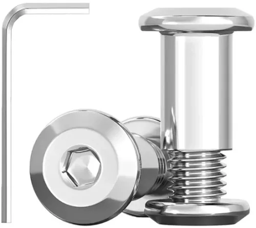 merkloos Connection screws M5 x 20 mm - Stainless steel - 20 pieces (9508612515420)